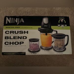 Ninja Master Prep Professional Blender & Chopper Set Brand New